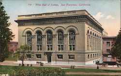 New Hall of Justice Postcard