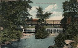 Bridge and Dam Postcard