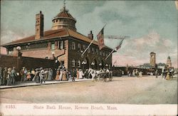 State Bath House Postcard