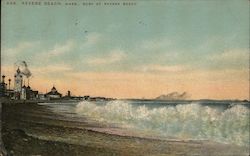 Surf at Revere Beach Postcard