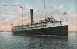 Steamer "Horatio Hall" Postcard