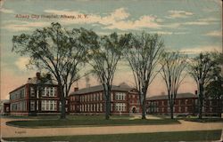 Albany City Hospital New York Postcard Postcard Postcard