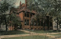 City Public Library Postcard