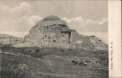 Kelder Mts. Pass North Dakota Postcard Postcard Postcard