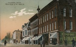 North Side of W. Main St. Postcard