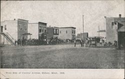 West Side of Central Avenue Postcard