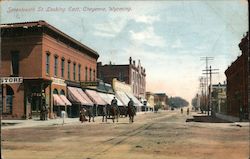 Seventeenth St. Looking East Postcard