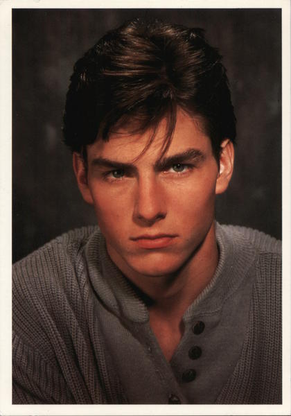 Tom Cruise Actors Postcard