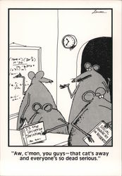 The Far Side: Aw, C'mon, You Guys Gary Larson Postcard Postcard Postcard