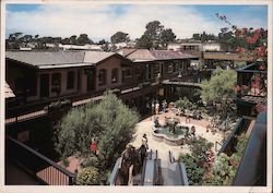 Carmel Plaza Shopping Center Postcard