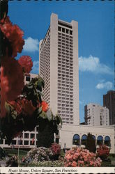 Hyatt House on Union Square San Francisco, CA Postcard Postcard Postcard