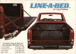 Line-A-Bed of California Postcard