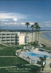 Sea Crest Resort Motel Pismo Beach, CA Postcard Postcard Postcard