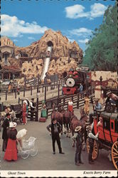 Ghost Town at Knott's Berry Farm Postcard