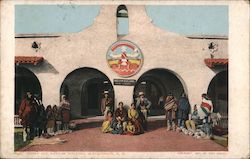 Indian and Mexican Building Postcard