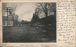 Street View Rumney, NH Postcard Postcard Postcard