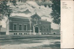 Carnegie Library Burlington, VT Postcard Postcard Postcard