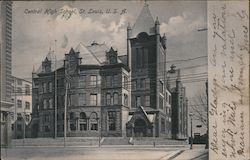 Central High School St. Louis, MO Postcard Postcard Postcard