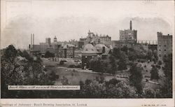 Busch Place, with Mammoth Plant in Background St. Louis, MO Postcard Postcard Postcard