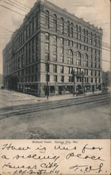 Midland Hotel Kansas City, MO Postcard Postcard Postcard