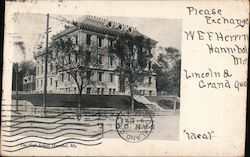 High School Hannibal, MO Postcard Postcard Postcard