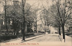 Church of the Sure Foundation West Chester, PA Postcard Postcard Postcard