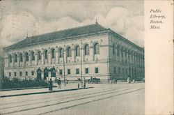 Public Library Postcard