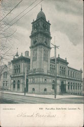 Post Office, Duke Street Lancaster, PA Postcard Postcard Postcard