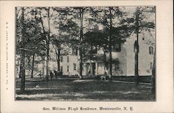 Residence of Gen. William Floyd Postcard