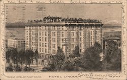 Hotel Lincoln Seattle, WA Postcard Postcard Postcard