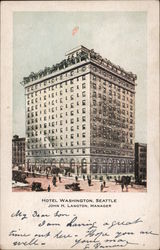 Hotel Washington Postcard