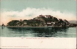 Alcatraz Island Postcard