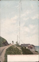 Wireless Telegraph Station Avalon, CA Postcard Postcard Postcard