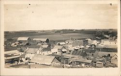 Grande Prairie from the Water Tank Alberta Canada Postcard Postcard Postcard