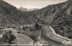 Highway 50 Between Canon City and Salida Postcard