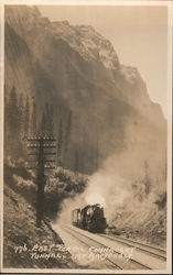 776. East Portal Connaught Tunnel, Mt Macdonald Canada Misc. Canada Postcard Postcard Postcard