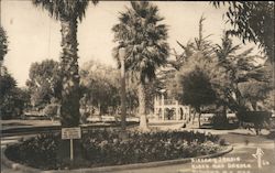 Kiosk And Garden Postcard