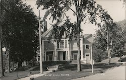 Town Hall Blue Hill Maine Postcard Postcard Postcard