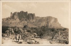 Superstition Mountain Gold Canyon, AZ Postcard Postcard Postcard