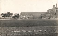 Athletic Field, Mound, Minn. 401 Minnesota Postcard Postcard Postcard