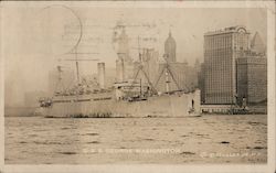 U.S.S. George Washington Boats, Ships Postcard Postcard Postcard