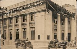 First National Bank, Santa Barbara Earthquake - June 1925 California Postcard Postcard Postcard