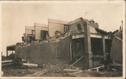 Destroyed Brick Building, Earthquake/Tornado? Buildings Postcard Postcard Postcard