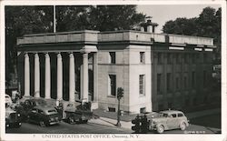 United States Post Office Oneonta, NY Postcard Postcard Postcard