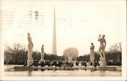 Statuary - Constitutional Mall, N.Y.W.F. 1939 Postcard