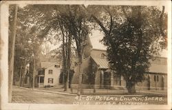 St. Peter's Anglican Church Sherbrooke, QC Canada Quebec Postcard Postcard Postcard