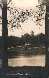 Campus Scene - Campanile, Iowa State College Ames, IA Postcard Postcard Postcard