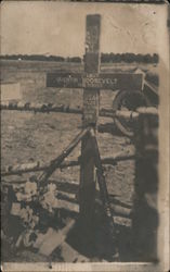 The Grave of Quentin Roosevelt Postcard