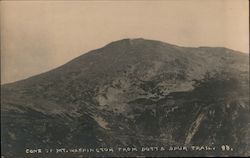 Cone of Mt. Washington from Boott Spur Trail Postcard