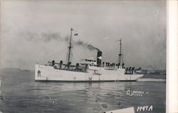 SS Hibueras, Boston Postcard